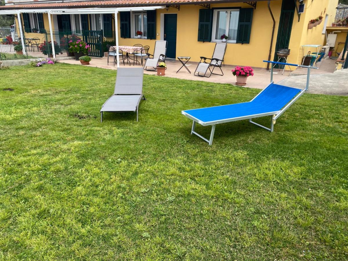 Casa Vista Mare - Superb Garden And Parking Included Vila Imperia Exterior foto